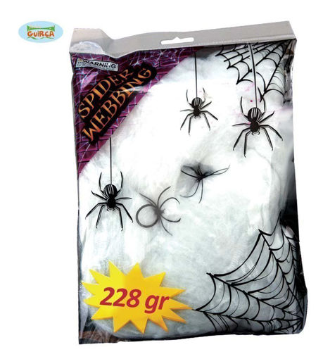 Picture of HALLOWEEN SPIDERWEB BAG 228GRAMS